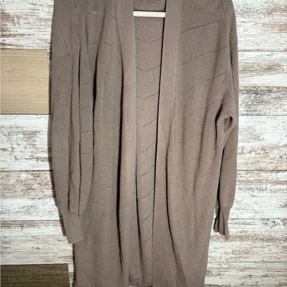 Simply Vera by Vera Wang Women's Tan Sweater Cardigan Women’s XL